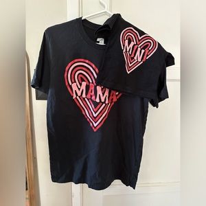 Mama & Mini / Mommy & Me shirts - Adult medium & 6-12 months.